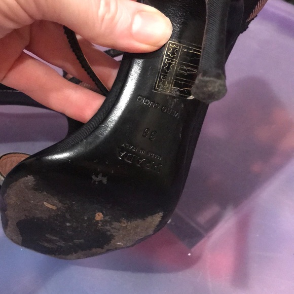 Prada sandals s z38 - Picture 6 of 6